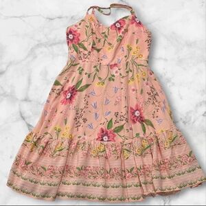 Old Navy Floral Woman's Spaghetti Strap Dress Size Medoum (M) B76